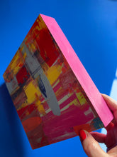 Load image into Gallery viewer, Original Acrylic Painting: Color Burst 3 (free US shipping)