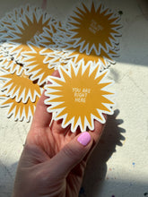 Load image into Gallery viewer, You Are Right Here Sticker Pack • Set of 2 • Free Shipping