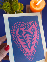 Load image into Gallery viewer, Limited Edition print: “L’amour toujours” in Pink + Blue