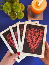 Load image into Gallery viewer, Limited Edition print: “L’amour toujours” in Black + Red