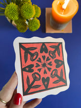 Load image into Gallery viewer, Handprinted Valentine: Add on to any order!