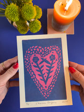Load image into Gallery viewer, Limited Edition print: “L’amour toujours” in Pink + Blue