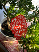 Load image into Gallery viewer, Let Love In Sticker Pack • Set of 2 • Free Shipping