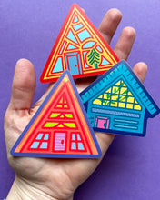 Load image into Gallery viewer, A-Frame Cabins Sticker Pack • Set of 3 • Free Shipping