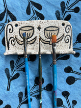 Load image into Gallery viewer, Handbuilt Ceramic Brush Rest ~ Lelu Collaboration
