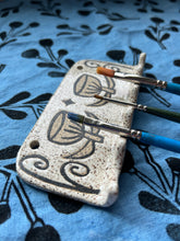 Load image into Gallery viewer, Handbuilt Ceramic Brush Rest ~ Lelu Collaboration