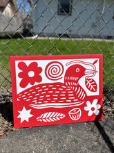 Load image into Gallery viewer, Red Loon Lawn Sign