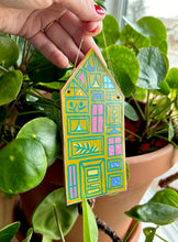 Load image into Gallery viewer, Dream House #1 - Clay Wall Hanging
