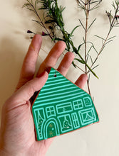 Load image into Gallery viewer, Dream House # 3 - Clay Wall Hanging