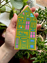 Load image into Gallery viewer, Dream House #1 - Clay Wall Hanging