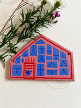 Load image into Gallery viewer, Dream House # 4 - Clay Wall Hanging