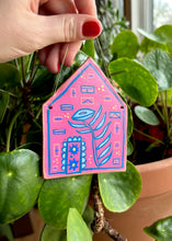 Load image into Gallery viewer, Dream House # 8 - Clay Wall Hanging