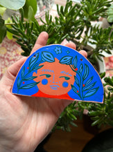 Load image into Gallery viewer, Side Eye Face # 4 - Clay Wall Hanging