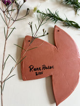 Load image into Gallery viewer, Lovebird # 1 - Clay Wall Hanging