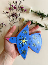 Load image into Gallery viewer, Lovebird # 2 - Clay Wall Hanging