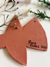 Load image into Gallery viewer, Lovebird # 3 - Clay Wall Hanging