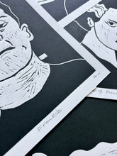 Load image into Gallery viewer, Handprinted Blockprint • Frankenstein