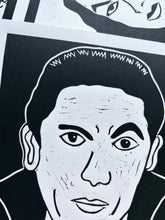 Load image into Gallery viewer, Handprinted Blockprint • Dracula