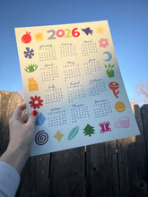 Load image into Gallery viewer, 2026 Calendar — All The Colors