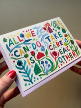 Load image into Gallery viewer, Take Care Greeting Card