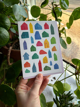 Load image into Gallery viewer, Rainbow Houses Greeting Card