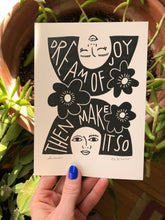 Load image into Gallery viewer, Handprinted Blockprint • Dream