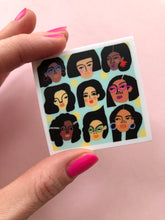 Load image into Gallery viewer, Wee Faces Sticker Pack • Set of 3 • Free Shipping
