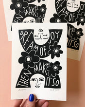 Load image into Gallery viewer, Handprinted Blockprint • Dream