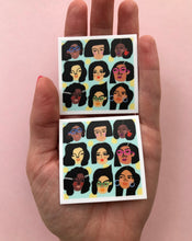 Load image into Gallery viewer, Wee Faces Sticker Pack • Set of 3 • Free Shipping