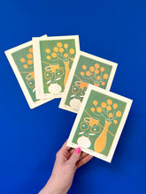 Load image into Gallery viewer, Handprinted Reduction Print - “Morning Scene” Limited Edition