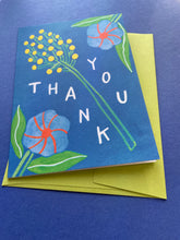 Load image into Gallery viewer, True Blue Thank You Card