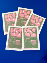 Load image into Gallery viewer, Handprinted Reduction Print - “Blooms” Limited Edition