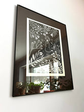 Load image into Gallery viewer, Handprinted Blockprint - Fearless 11x14" - Limited Edition