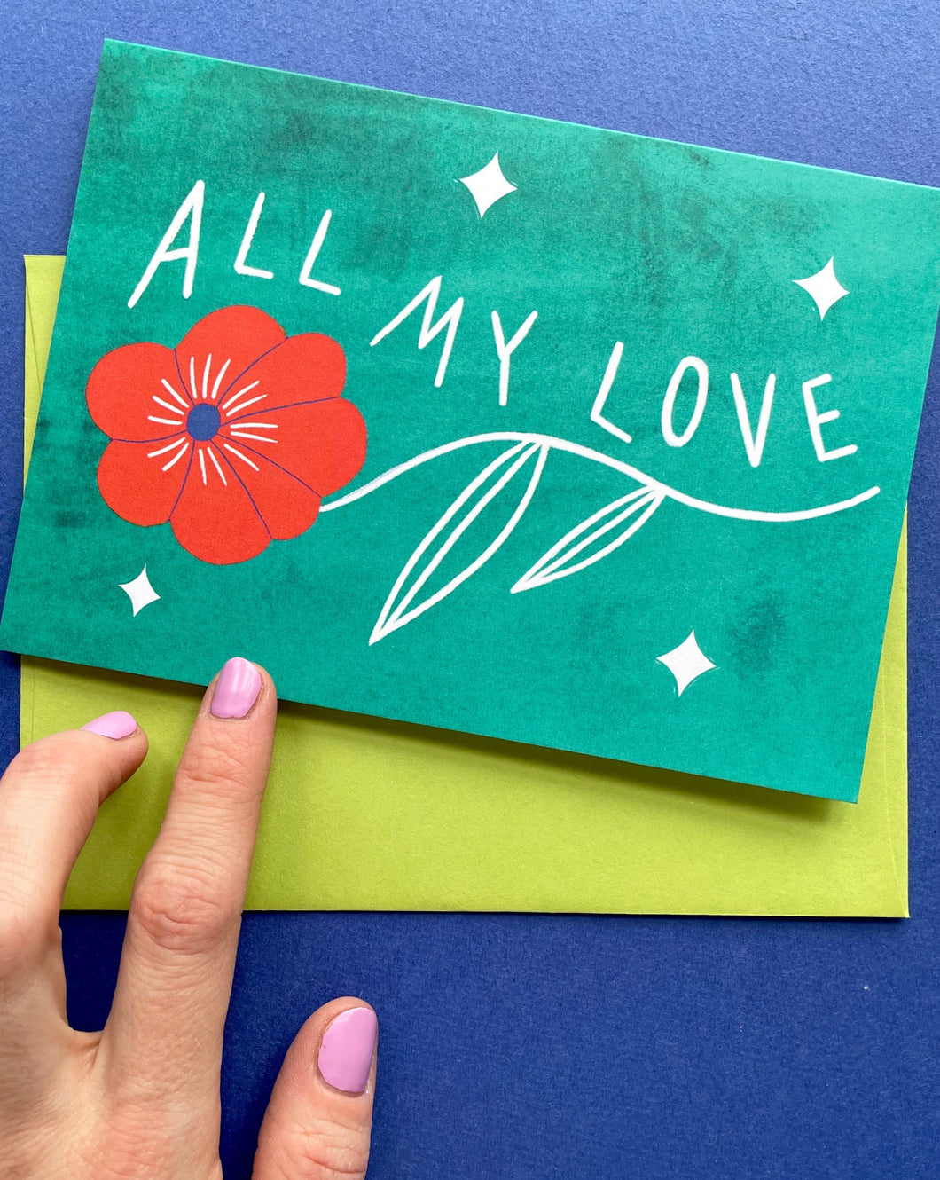 All My Love Greeting Card
