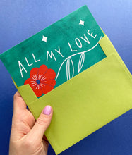 Load image into Gallery viewer, All My Love Greeting Card