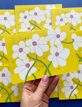 Load image into Gallery viewer, Springy Yellow Greeting Card