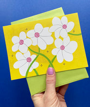 Load image into Gallery viewer, Springy Yellow Greeting Card
