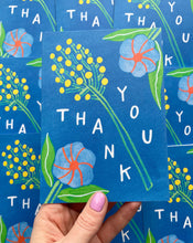 Load image into Gallery viewer, True Blue Thank You Card
