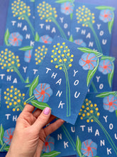 Load image into Gallery viewer, True Blue Thank You Card