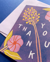 Load image into Gallery viewer, Fuzzy Purple Thank You Card