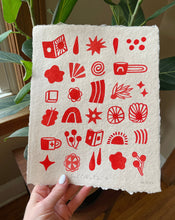 Load image into Gallery viewer, Original painting: Red Collection 2