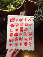 Load image into Gallery viewer, Original painting: Red Collection 2