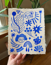 Load image into Gallery viewer, Original painting: Blue Collection 5