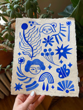 Load image into Gallery viewer, Original painting: Blue Collection 5