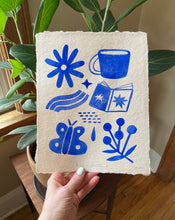 Load image into Gallery viewer, Original painting: Blue Collection 3