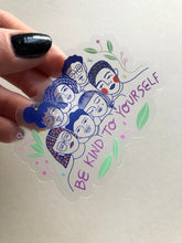 Load image into Gallery viewer, Be Kind To Yourself Sticker Pack • Set of 2 • Free shipping