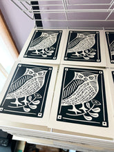 Load image into Gallery viewer, November 2025 Blockprint: The Owl (ships free)
