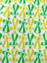 Load image into Gallery viewer, Green Coffee Pots Cotton Tea Towel
