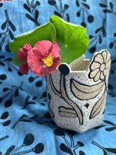 Load image into Gallery viewer, Handbuilt Pencil Cup ~ Lelu Collaboration
