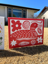 Load image into Gallery viewer, Red Loon Lawn Sign
